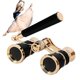 thumbnail image 3 of NEW Theater Binoculars Retro glasses Mini binoculars with foldable handling for concerts, 3 of 5