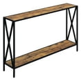 thumbnail image 4 of Convenience Concepts Tucson Console Table, Barnwood/Black, 4 of 4