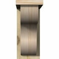 thumbnail image 2 of 6"W x 14"D x 14"H Carmel Rough Sawn Corbel w/Backplate, Douglas Fir, 2 of 9