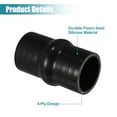 thumbnail image 4 of Unique Bargains Universal 46mm 1.81" ID Straight Hump Coupler Silicone Hose 103mm Long Intercooler Tube Piping Black, 4 of 6