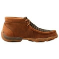 thumbnail image 4 of Twisted X Kid's Chukka Oiled Saddle Basket Weave Driving Moc YDM0046, 4 of 6