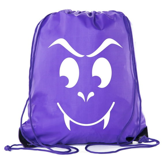 Halloween Drawstring Bag | Halloween Trick or Treat Bag for Candy, Parties and more!