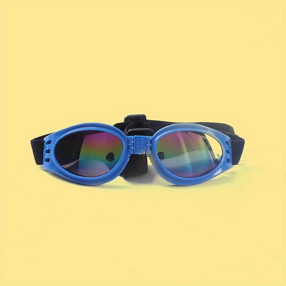 1Pza Gafas De Sol Plegables Para Perros, Adecuadas Para Completar Un Look Elegante, con Correa De Cabeza Ajustable