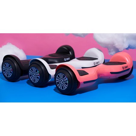 SWFT - Blaze Hoverboard w/ 3mi Max Operating Range & 7 mph Max Speed - Flamingo (Pink)