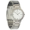Men's Round White Dial Watch
