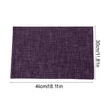 thumbnail image 3 of Table Runner Placemats Heat Insulating Double Sided Reversible Nylon Table Protector for Dining Room 1-Pack, 3 of 6