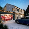 thumbnail image 6 of ToyKingdee Christmas Garage Door Cover, Large Christmas Banner Backdrop Decorations Hanging Door Photography Decor for Indoor Outdoor House Patio Lawn Party Background, 6 of 6