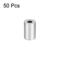 thumbnail image 3 of Unique Bargains M3 Aluminum Sleeve Crimp 3mm(1/8 In) Steel Wire Rope Button Stop 100 Pcs, 3 of 4