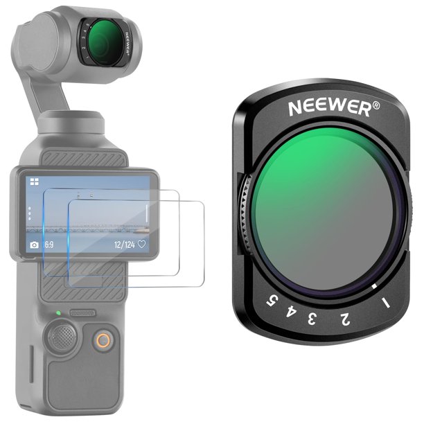 Filtro variable ND2-32 NEEWER compatible con DJI Osmo Pocket 3