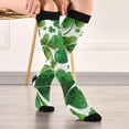 thumbnail image 5 of St. Patrick's Day Green Clover Compression Socks for Women&Men Circulation-Best Support for Nurses, Running, Athletic-1 Pairs Gift, 5 of 7