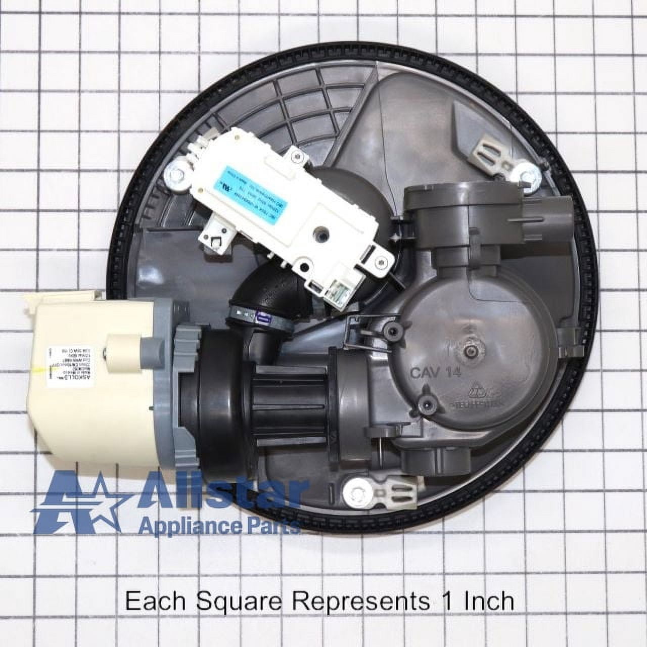 Whirlpool Dishwasher Pump and Motor Assembly WPW10482502