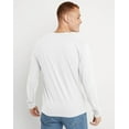 thumbnail image 3 of Hanes Long-Sleeve T-Shirt Men's Originals Tri-Blend Lightweight Crewneck Jersey, 3 of 5