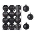 thumbnail image 2 of CHGBMOK 24Pcs Christmas Balls Ornaments for Xmas Christmas Tree - Shatterproof Christmas Tree Decorations Hanging Ball for Holiday Wedding Party Decoration (Black, 1.57"-4Cm), 2 of 6
