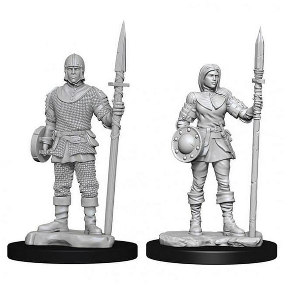 WizKids WZK73870 Deep Cuts-Guards W10 Miniature