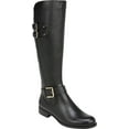 thumbnail image 1 of Women's Naturalizer Jessie Wide Calf Riding Boot Black Leather 11 M, 1 of 6