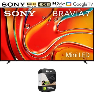 Sony, 85” BRAVIA 7 Mini LED QLED 4K HDR Smart Google TV K785XR70