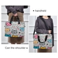 thumbnail image 6 of FORMRS 16" Laptop Bag Carrying Sleeve Case with Handle Travel Shoulder Briefcase, Cute Cat Pattern, 6 of 8