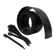 thumbnail image 1 of Dickly 12.2m Garden Edging Border Accessory, Flexible, Lightweight, Versatile Landscape black, 1 of 8