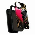 thumbnail image 3 of Broken Heart Glitter Shiny iPhone Case with Starburst Design, Perfect Gift for Her Him on Valentine’s Day, Compatible with iPhone 11/12/13/14/15/16 (Pro Max/Plus), 3 of 9