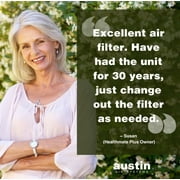 Austin Air Healthmate Plus Air Purifier, Black