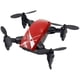 thumbnail image 1 of Kenally Plegable RC Mini Pocket Helicóptero Multifunción de alta definición con foto aérea para regalo de niños Artesanía rojo Kenally WJ1548-01B, 1 of 6