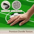 thumbnail image 6 of ODIKA 6'x9' Washable Area Rug Non-Slip, Easy Care, Soccer Stadium Field Pitch Lines Durable Interactive Football Flowing Dynamic for Family Room, Living Mater Bedroom, 6 of 7