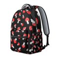 thumbnail image 2 of Large Capacity Mushroom Design Bookbag for School, College Backpack for Women Girls, Durable Daypack for Laptop Notebooks, Lightweight Carry, Ideal Gift, 2 of 6