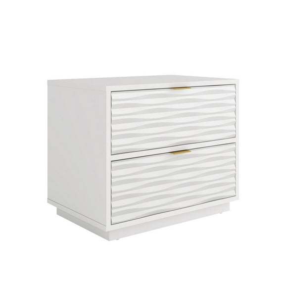 Sauder Morgan Main Side Table, White, 428255