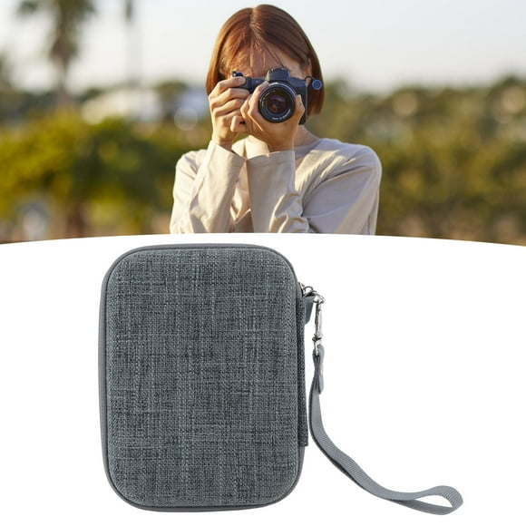 Camera Bag, Portable Hard Shell Camera Case, Carrying & Protective Case For Digital Camera, Travel Storage For Lens, Cable And Other Accessories, Perfect For Link, Link2, Link SQ