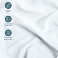 thumbnail image 4 of Bare Home Premium 1800 Collection Dual Pocket 4-Piece Bed Sheet Set, Queen, White, 4 of 9