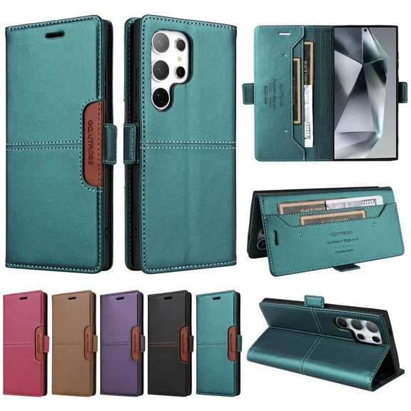 For Samsung Galaxy S23 Ultra S23Plus S23 FE Phone Case Wallet Case with Card Holder Magnetic For Samsung Galaxy S23 Ultra Leather Phone Cases