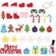 thumbnail image 4 of Árbol de Navidad de fieltro, juego de Navidad para árbol de Navidad, réplica colgante para regalo de Navidad para niños Adepaton LN-0726, 4 of 8