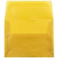 thumbnail image 2 of JAM Paper A2 Translucent Envelopes, 4 3/8 x 5 3/4, Gold, 25/Pack, 2 of 2