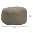 thumbnail image 4 of YWMJZEU Beanbag Without Filling Tatami Technology Cloth Small Pouf for Bedroom Grey, 4 of 9