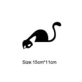 thumbnail image 3 of Dalazy Cute Cat Wall Switch Sticker Home Decoration Sticker Wall Sticker Decal Home Decor Decal Socket paste, 3 of 7