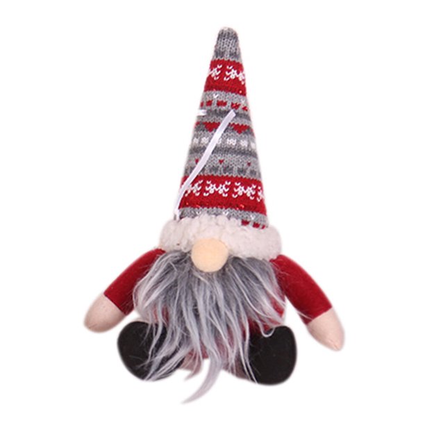 Compre captura de pantalla para realizar un pedido Suministros de decoración navideña muñeca del bosque sentada creativa Colgante de árbol de Navidad mini muñeca muñeca del ANGGREK Otros
