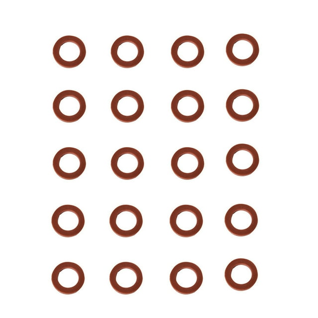 BINGLI 20/50 Pack Pressure Washer O-Rings, Hose Gasket Washers, 1/4" and 3/8" Quick Connect Couplers, Water Hose Replacement Seals, Durable Plastic Rings Kit for Faucet Garden