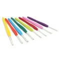 thumbnail image 3 of Opolski 57Pcs Portable Colorful Crochet Hooks Needles Set Crafts DIY Knitting Tools, 3 of 8