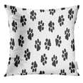 thumbnail image 1 of BSDHOME Footstep Cat Paw Dog Kitten Pet Pillow Case 16x16 Inches Pillowcase, 1 of 1