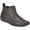 Dark Brown, variant on Womens Aerial Leather Low Heel Ankle Boots