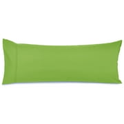Nestl Body Pillow Case, Microfiber Body Pillow Cover, Body Pillowcase Size (20"x54"), Garden Green
