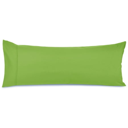 Nestl Body Pillow Case, Microfiber Body Pillow Cover, Body Pillowcase Size (20"x54"), Garden Green