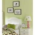 thumbnail image 4 of Maklaine Traditional Twin Panel Arched Headboard in White Finish Wood, 4 of 4
