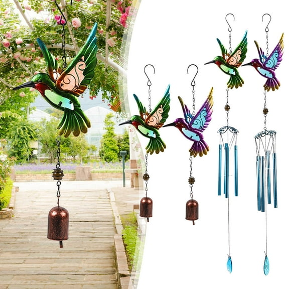 XGFHYJEH Wind Chimes, Wind Chimes Clearance, Wind Chimes for Outside, Wind Chimes Clearance under $5 Outdoor, Hummingbird Wind Chimes