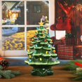 thumbnail image 3 of Christmas Nostalgic Christmas Tree Ceramic Battery Operated 19323, 3 of 4
