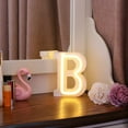 thumbnail image 4 of LED Neon Letter Lights, Light Up LED Letters Lights Light Up Marquee Letters Lights Letters Neon Signs Battery USB Warm, 4 of 8