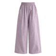 thumbnail image 3 of CPNG Girls Sweatpants Elastic High Waist Straight Wide Leg Baggy Pants Loose Fit Lightweight Breathable Street Style Casual Pants, 3 of 6