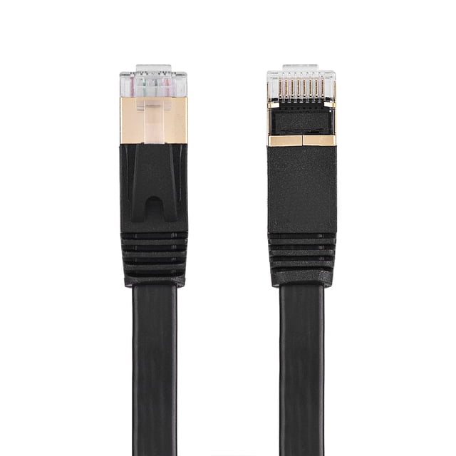 CAT7 RJ45 600MHz Patch Shielded LanCable - Compatible with Cat3 / Cat5 / Cat5e / Cat6 - 15m, Perfect for Laptop, Computer, Adsl, Modem, Switch, Router