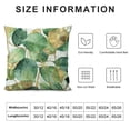 thumbnail image 6 of TIAOTIAOHOU Set of 2 Throw Pillow Covers Soft Eucalyptus Leaf Pillow Cases Watercolor Leaves Modern Home Decor Pillow Covers for Couch Bed Sofa, 6 of 6