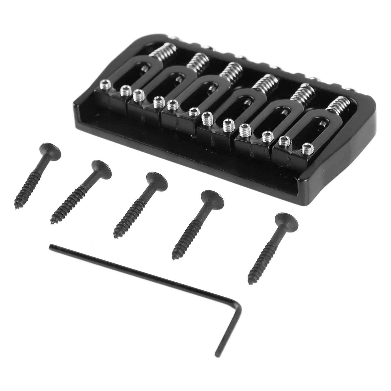 Adjustable Electric Guitar Fixed Bridge, Premium Metal Construction for Enhanced Tone  Pitch Accuracy, Easy Install